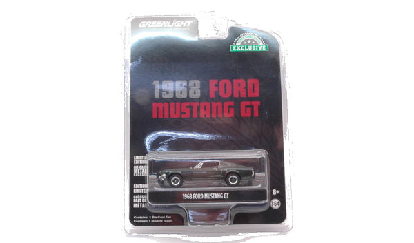 FORD MUSTANG GT FASTBACK 1968 HIGHLAND GREEN 1:64