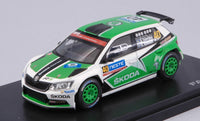 SKODA FABIA III R5 N.40 9th RALLY FINLAND 2015 TIDEMAND-AXELSSON 1:43