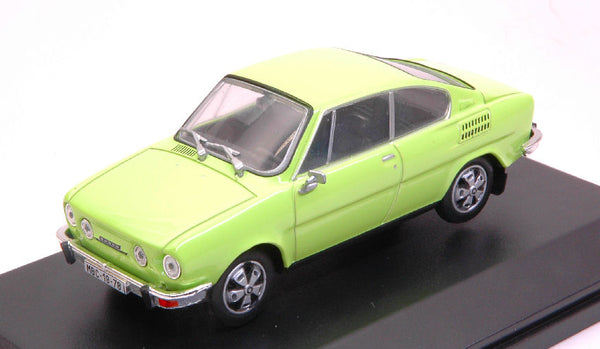 SKODA 110R COUPE  1980 LIME GREEN 1:43
