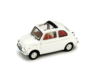 FIAT 500D APERTA 1960-1967 BIANCO INTERNO ROSSO-AVORIO 1:43