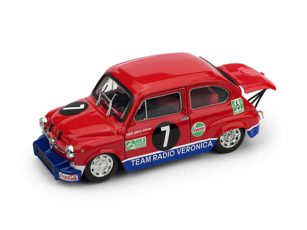 FIAT ABARTH 850 N.7 ZANDVOORT 1970 REIN ZWOLSMAN LIM.250 PCS 1:43