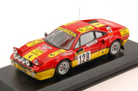 FERRARI 308 GTB N.129 MONTE CARLO RALLY 1983 D.GAUTHIER-M.GAUTHIER 1:43