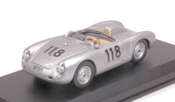 PORSCHE 550 RS N.118 2nd T.FLORIO 1959 MAHLE-STRAHLE-LINGE 1:43