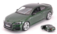 AUDI RS 5 COUPE 2019 GREEN 1:24