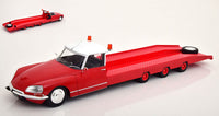 CITROEN DS TISSIER PLATEAU PORTE AUTO RED 1:18