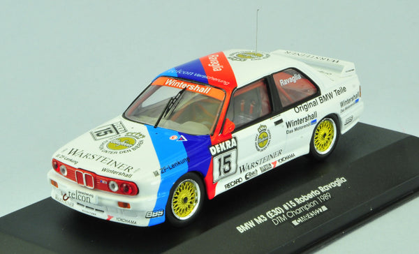 BMW M3 /E30) N.15 ROBERTO RAVAGLIA DTM CHAMPION 1989 1:43