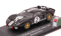 FORD GT40 MKII N.2 WINNER LM 1966 B.MC LAREN-C.AMON 1:43