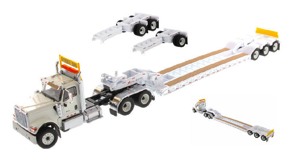 HX520 TANDEM TRACTOR WHITE XL TRAILER 1:50