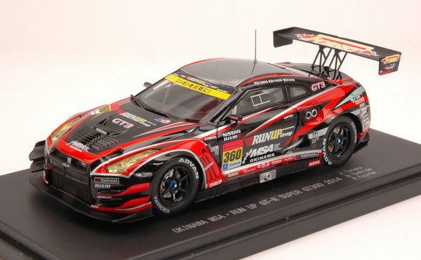 NISSAN GT-R N.360 NC SUPER GT300 2014 TANAKA-YOSHIDA-FUJIDA 1:43