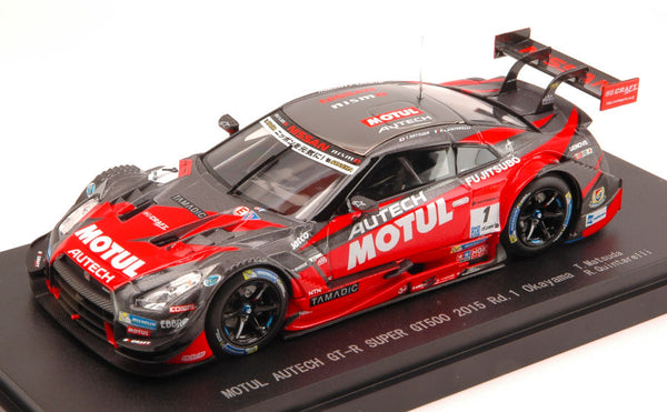 NISSAN GT-R N.1 13th OKAYAMA 2015 SUPER GT500 MATSUDA-QUINTARELLI 1:43