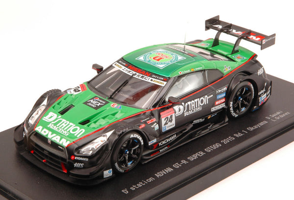 NISSAN GT-R N.24 11th OKAYAMA 2015 SUPER GT500 SASAKI-ORDONEZ 1:43