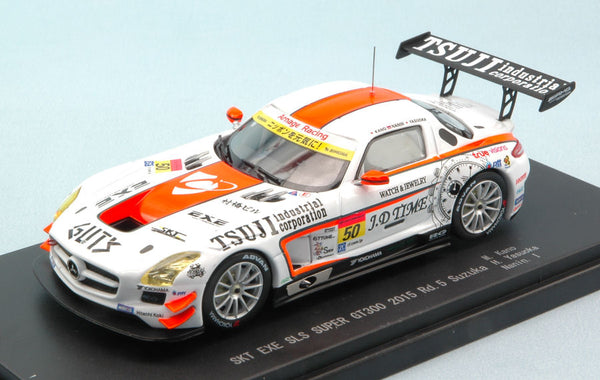 MERCEDES SLS N.50 ACCIDENT 1000 KM SUZUKA 2015 KANO-NANIN-YASUOKA 1:43