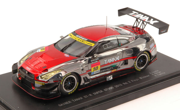 نيسان GT-R N.10 الفائز فوجي سوبر GT300 2015 COUTO-CHIYO-TOMITA 1:43