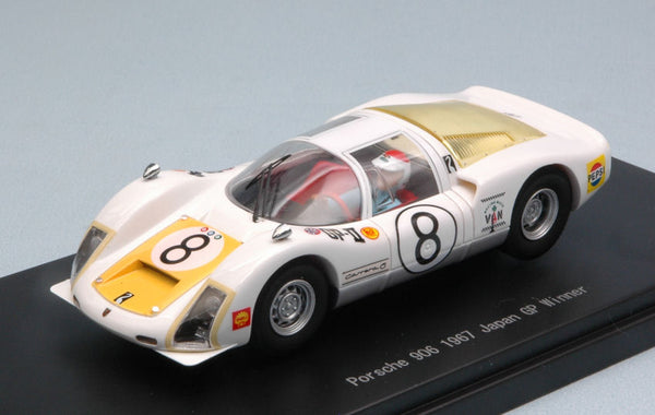 بورشه 906 N.8 الفائز بسباق الجائزة الكبرى الياباني 1967 تيكوزاوا 1:43