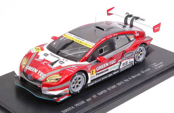 TOYOTA PRIUS N.31 WINNER MOTEGI SUPER GT 300 2015 SAGA-SASAKI-NAKAY.1:43