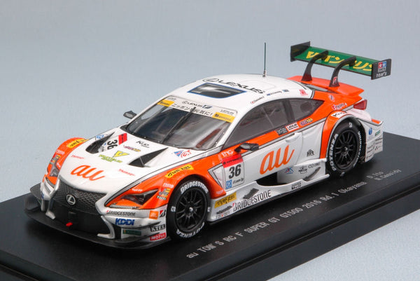 LEXUS RC F N.36 8th OKAYAMA SUPER GT 500 D.ITO-N.CASSIDY 1:43