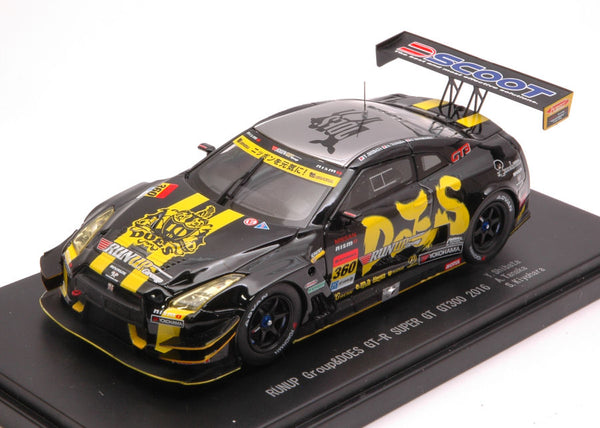 NISSAN GT-R N.360 SUPER GT300 2016 Y.SHIBATA-A.TANAKA-S.KIYOHARA 1:43