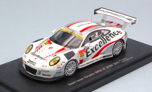 PORSCHE 911 GT3 N.33 2nd MOTEGI SUPER GT300 N.YAMANO-J.BERGMEISTER 1:43