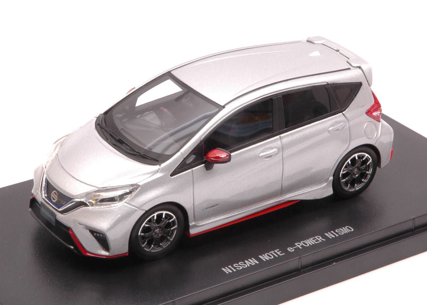 NISSAN NOTE e-POWER NISMO 2017 SILVER 1:43