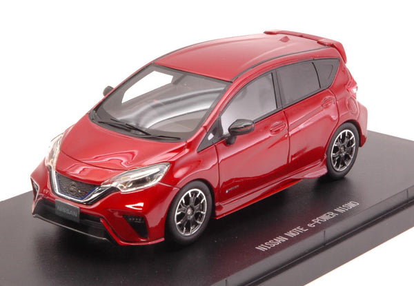 NISSAN NOTE e-POWER NISMO 2017 METALLIC RED 1:43