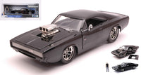 DOM & DODGE CHARGER R/T BLACK FAST & FURIOUS W/FIGURE 1:24