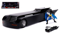 BATMOBILE W/BATMAN FIGURE ANIMATED TV SERIES 1:24