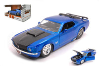 FORD MUSTANG BOSS 429 1970 BLUE 1:24