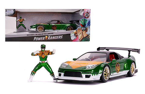 HONDA NSX 2002 W/POWER RANGER FIGURE 1:24