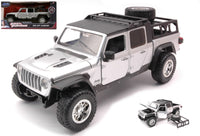 JEEP GLADIATOR FAST & FURIOUS 9 SILVER 1:24