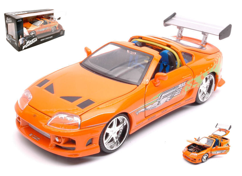 トヨタ スープラ Fast & Furious 7 1/24 Fast & Furious: Furious 7 Brian's Toyota Supra (White) 1/24
