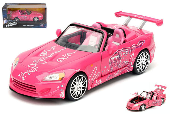 SUKI HONDA S2000 FAST & FURIOUS PINK 1:24