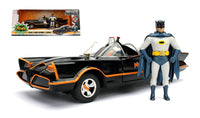 BATMOBILE 1966 WITH FIGURE BATMAN + ROBIN 1:24