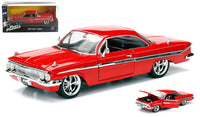 DOM'S CHEVY IMPALA FAST & FURIOUS 8 RED 1:24