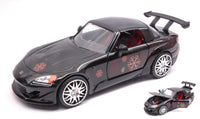 JOHNNY'S HONDA S2000 FAST & FURIOUS BLACK 1:24