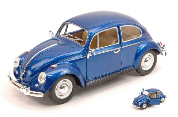 VW CLASSIC BEETLE 1967 BLUE 1:24