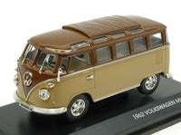 VW MICROBUS 1962 2 TONE BROWN 1:43