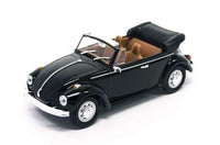 VW BEETLE CABRIO 1972 BLACK 1:43