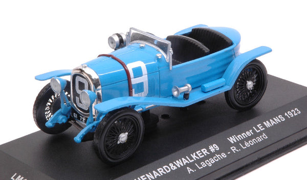 CHENARD & WALKER N.9 WINNER LM 1923 A.LAGACHE-R.LEONARD RE-EDITION 1:43