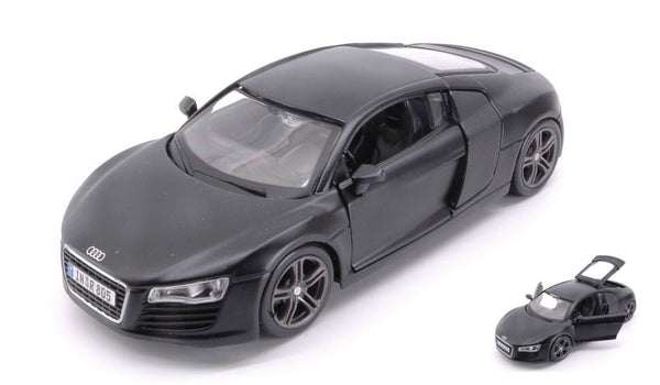 AUDI R8 DULL BLACK COLLECTION 1:24