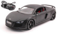 أودي R8 جي تي أسود 1:18