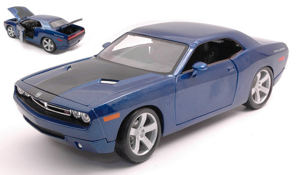 DODGE CHALLENGER CONCEPT 2006 BLUE 1:18