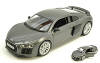 AUDI R8 V10 PLUS 2015 SILVERGUN 1:24