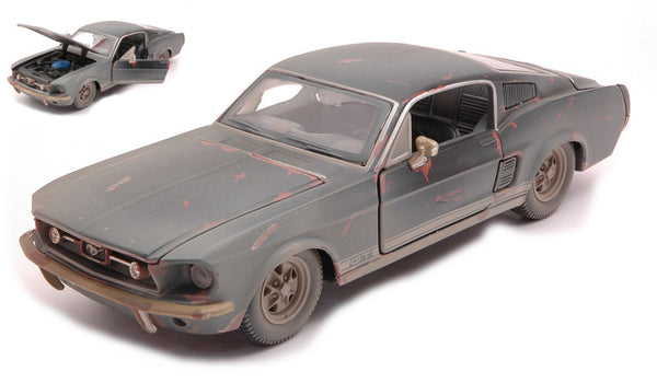 FORD MUSTANG OLD FRIENDS 1967 DIRTY VERSION BLACK 1:24