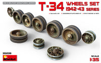 T-34 WHEELS SET 1942-43 SERIES  KIT 1:35