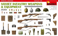 SOVIET INFANTRY WEAPONS AND EQUIPMENT KIT 1:35