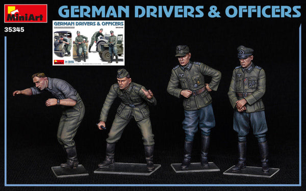 GERMAN DRIVERS & OFFICERS KIT 1:35