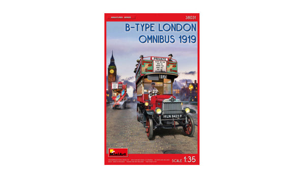 B-TYPE لندن أومنيبوس 1919 مجموعة 1:35