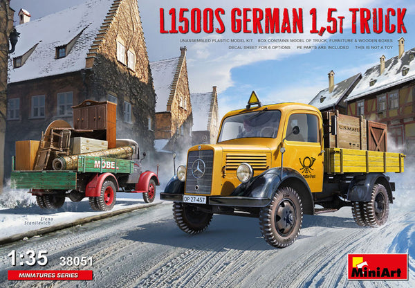 L1500S GERMAN 1,5T TRUCK KIT 1:35