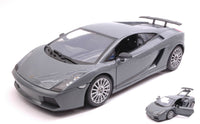 LAMBORGHINI GALLARDO SUPERLEGGERA 2007 DARK GREY 1:18