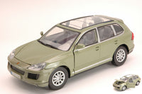 PORSCHE CAYENNE 2008 OLIVE GREEN 1:24